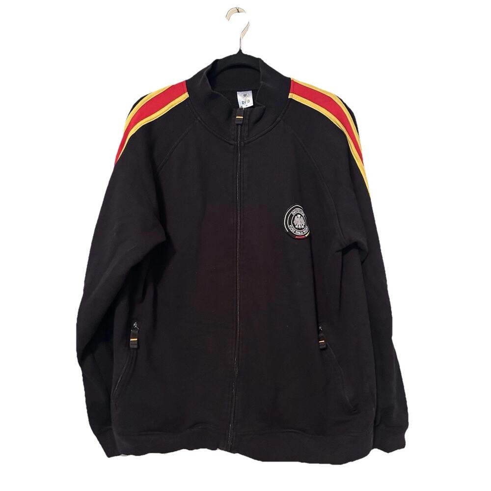 DFB Germany Soccer Mens Fleece Jacket Deutscher Fussball Bund Sz M